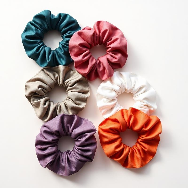 Silk Scrunchie Collection